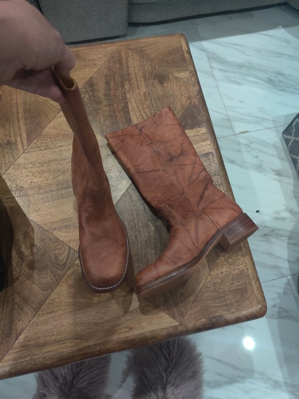 Frye Campus boots size 12 W 10 M vintage